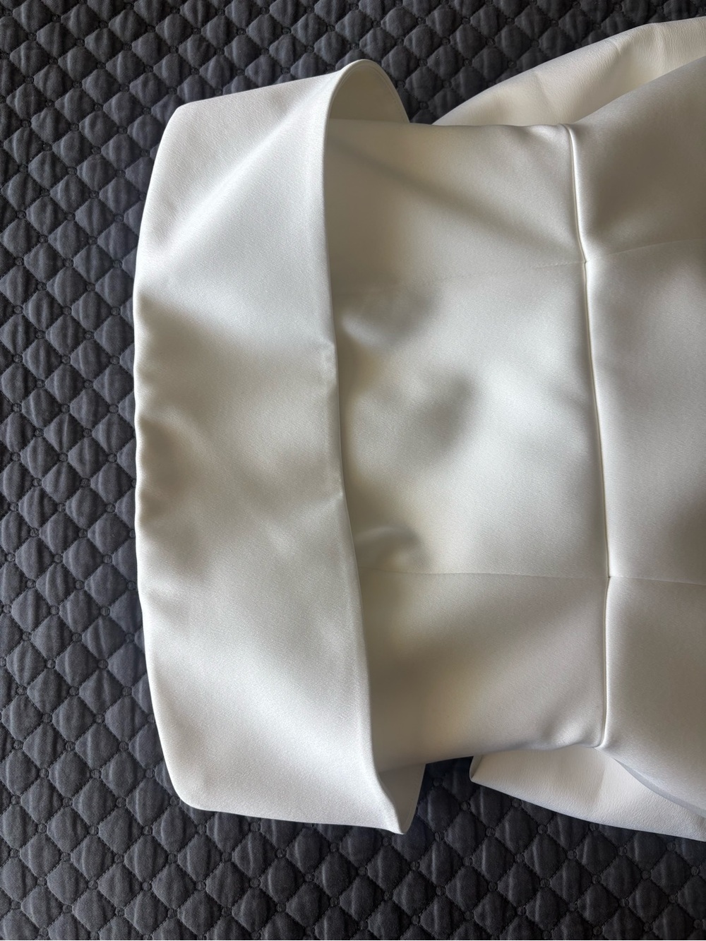 NADINE MERABI Heather Strapless White Mini Dress - Picture 4 of 12